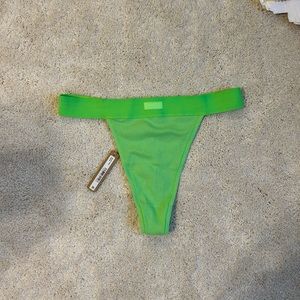 Skims Cotton Rib Thong